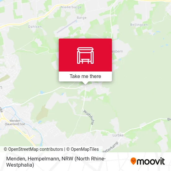 Menden, Hempelmann map