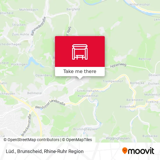 Карта Lüd., Brunscheid