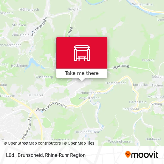 Карта Lüd., Brunscheid