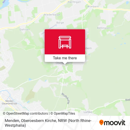 Menden, Oberoesbern Kirche map