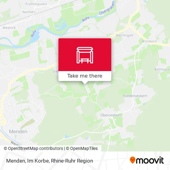 Карта Menden, Im Korbe