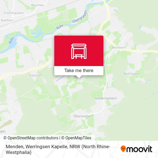 Menden, Werringsen Kapelle map