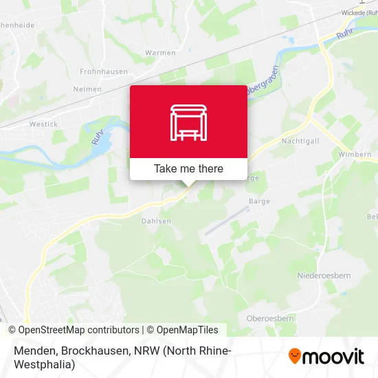 Menden, Brockhausen map