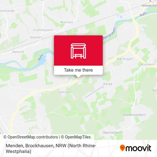 Menden, Brockhausen map