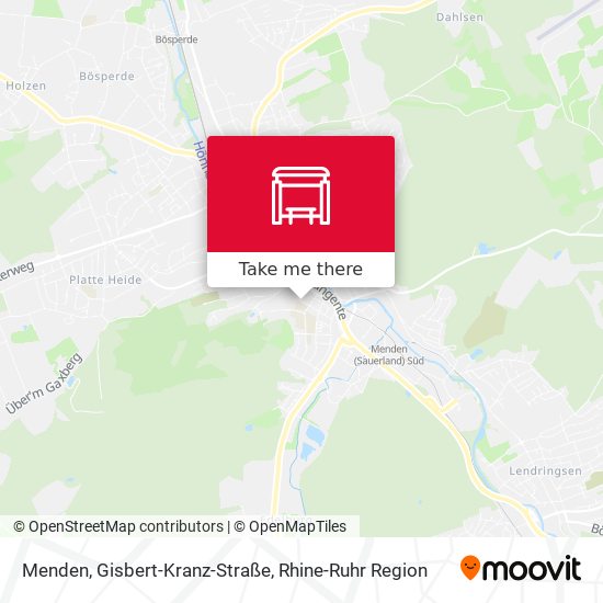 Menden, Gisbert-Kranz-Straße map
