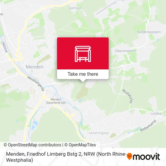 Menden, Friedhof Limberg Bstg 2 map