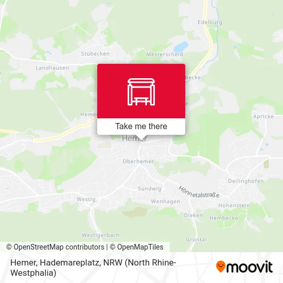 Карта Hemer, Hademareplatz