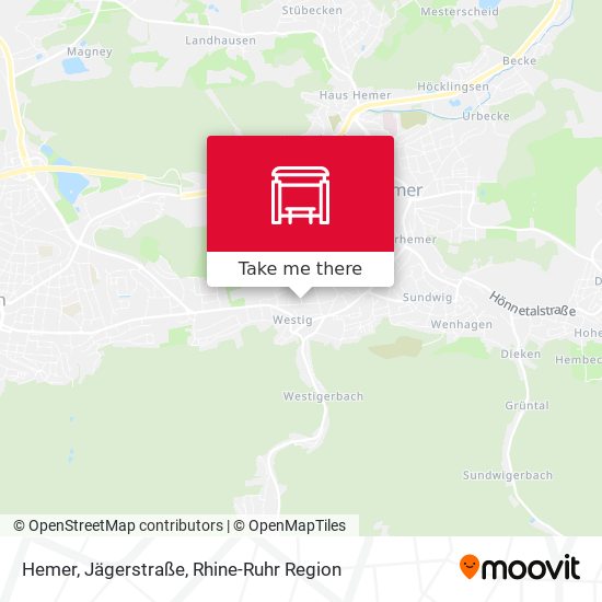 Hemer, Jägerstraße map