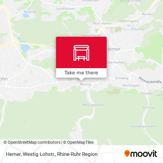 Карта Hemer, Westig Lohstr.
