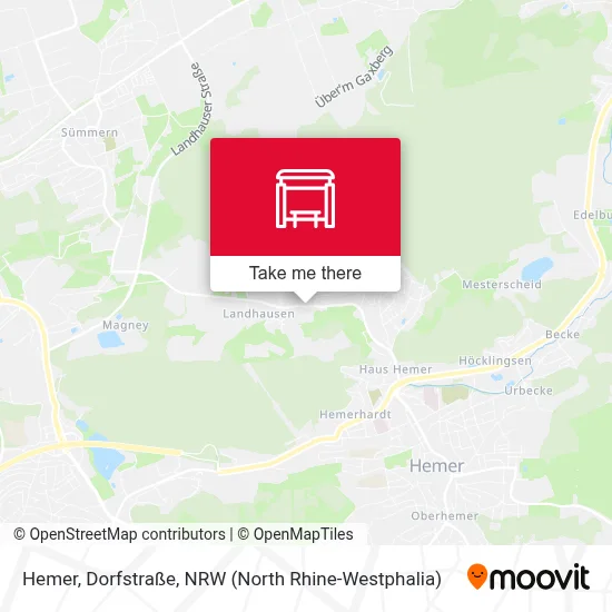 Hemer, Dorfstraße map