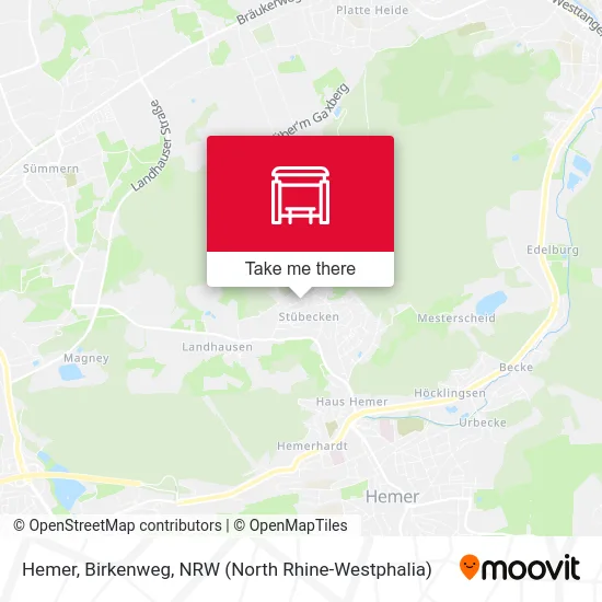 Hemer, Birkenweg map