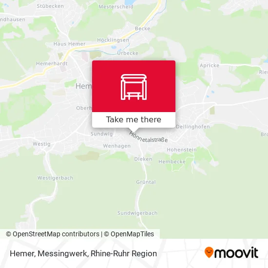 Карта Hemer, Messingwerk