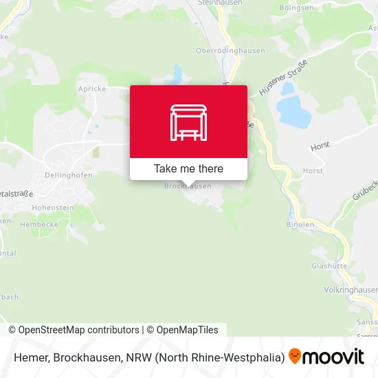 Hemer, Brockhausen map