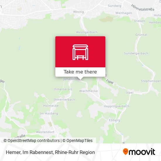 Карта Hemer, Im Rabennest