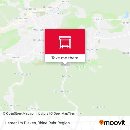 Карта Hemer, Im Dieken