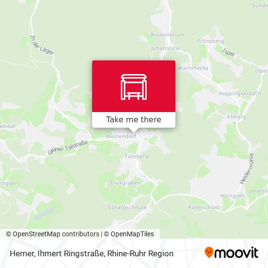 Hemer, Ihmert Ringstraße map
