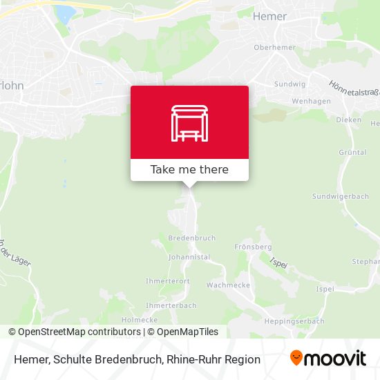 Hemer, Schulte Bredenbruch map