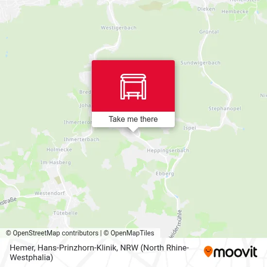 Hemer, Hans-Prinzhorn-Klinik map