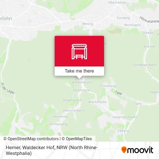 Карта Hemer, Waldecker Hof