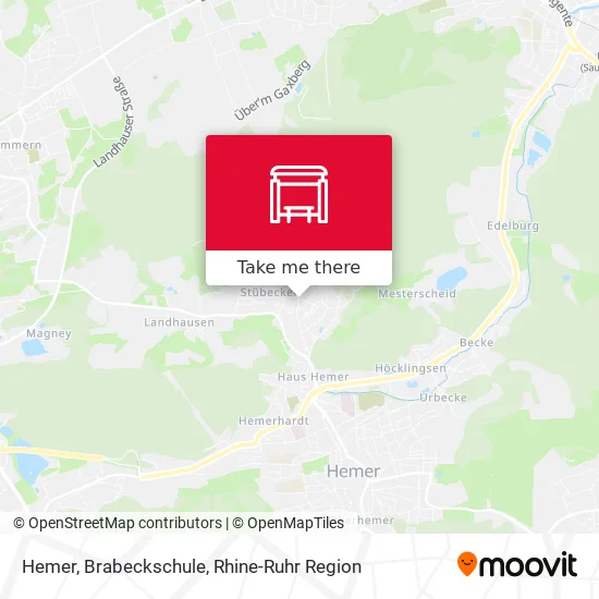 Карта Hemer, Brabeckschule