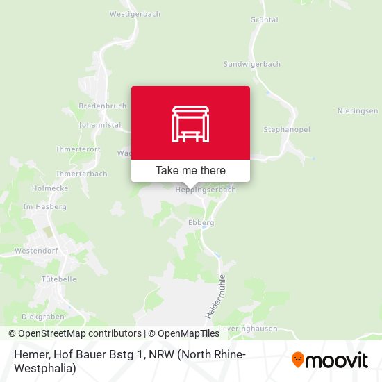 Hemer, Hof Bauer Bstg 1 map