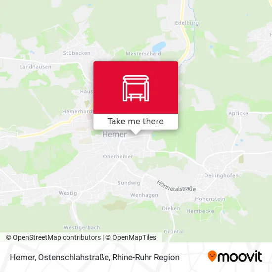Карта Hemer, Ostenschlahstraße