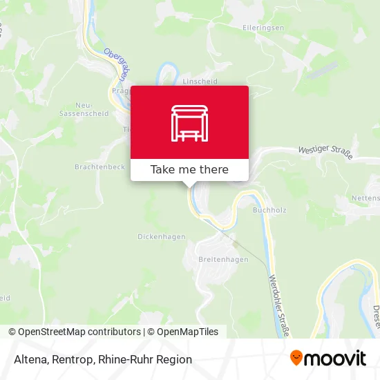 Карта Altena, Rentrop