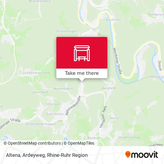Карта Altena, Ardeyweg