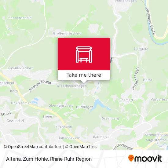 Карта Altena, Zum Hohle