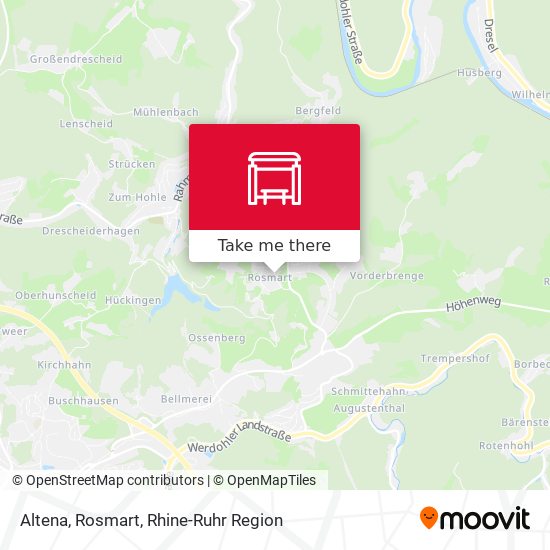 Altena, Rosmart map