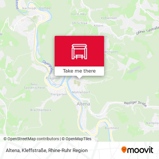 Altena, Kleffstraße map