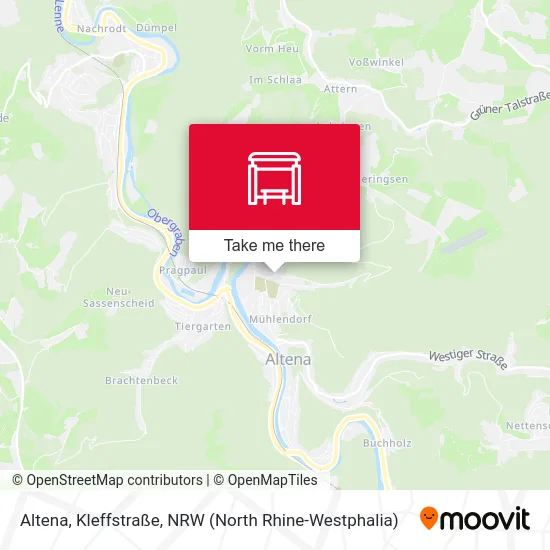 Altena, Kleffstraße map