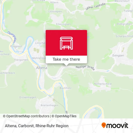 Карта Altena, Carbonit