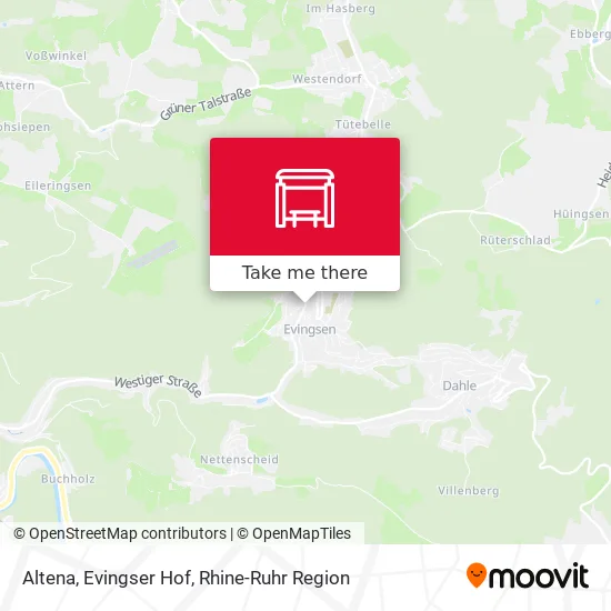 Карта Altena, Evingser Hof