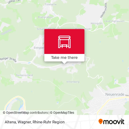 Карта Altena, Wagner