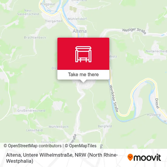 Altena, Untere Wilhelmstraße map