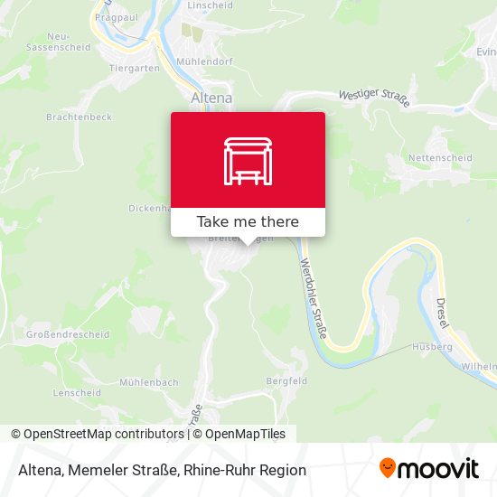 Altena, Memeler Straße map