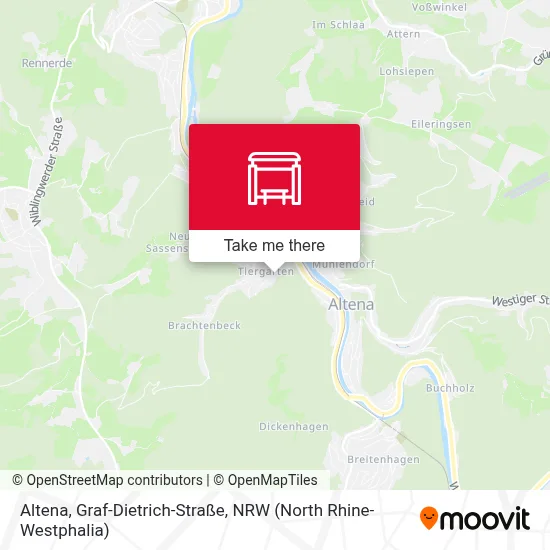 Altena, Graf-Dietrich-Straße map