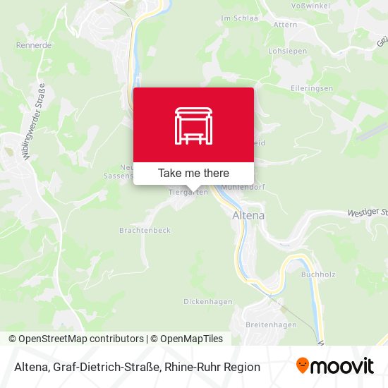 Altena, Graf-Dietrich-Straße map