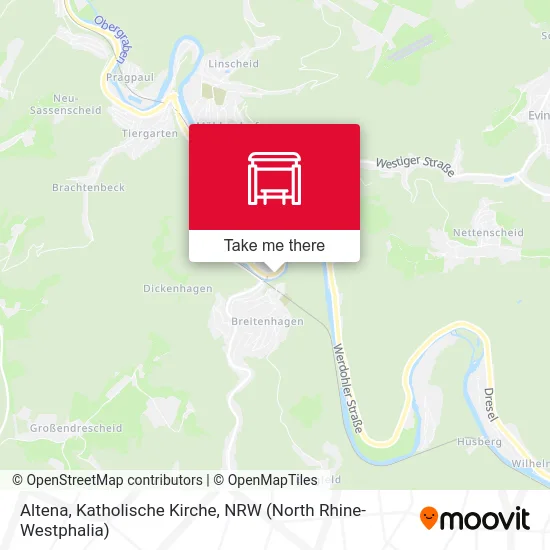 Altena, Katholische Kirche map