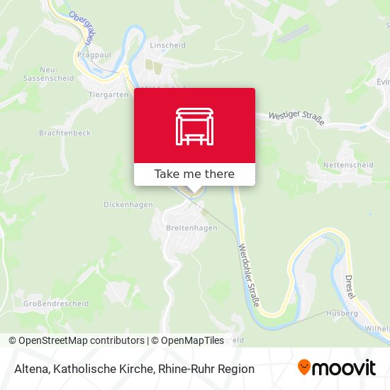 Altena, Katholische Kirche map