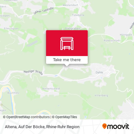 Altena, Auf Der Böcke map