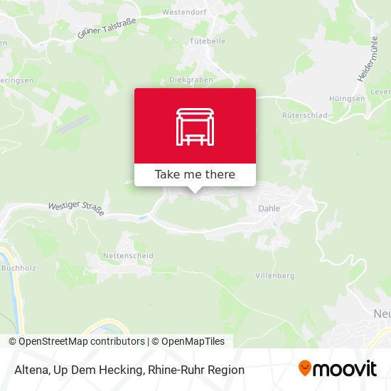 Altena, Up Dem Hecking map