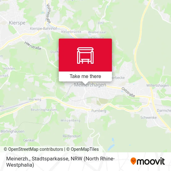 Meinerzh., Stadtsparkasse map