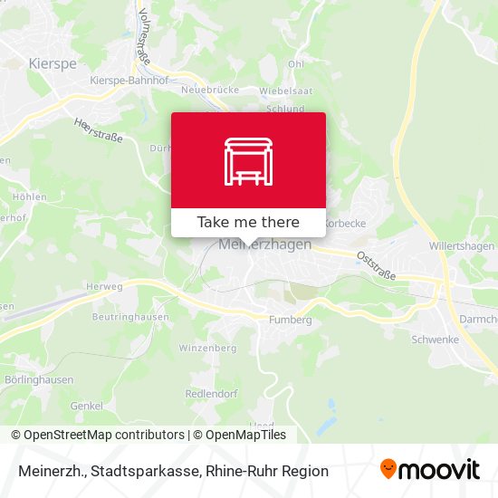 Meinerzh., Stadtsparkasse map
