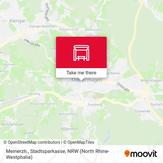 Meinerzh., Stadtsparkasse map