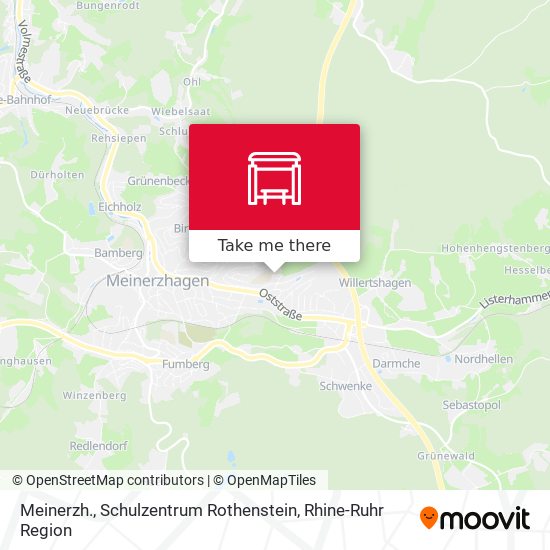 Meinerzh., Schulzentrum Rothenstein map