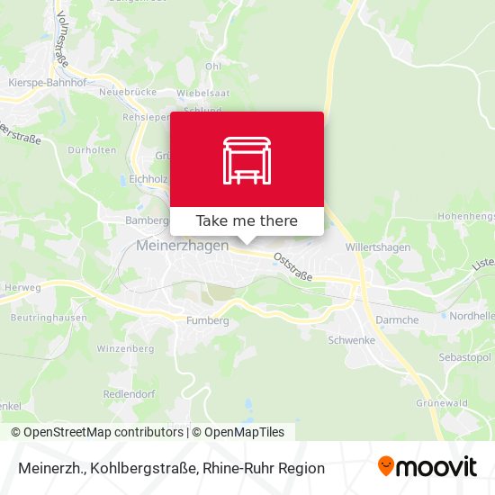 Meinerzh., Kohlbergstraße map