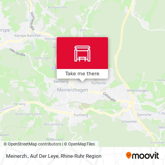 Meinerzh., Auf Der Leye map