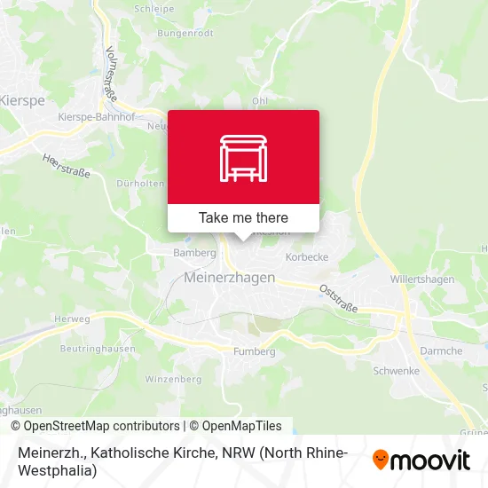 Meinerzh., Katholische Kirche map